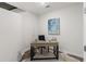 Small office with desk, chair, and natural light; perfect for working from home at 855 Peachtree Ne St # 1508, Atlanta, GA 30308