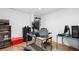 Versatile basement space with a desk, workspace, and plenty of room for hobbies and other activities at 1143 Morningside Ne Pl, Atlanta, GA 30306