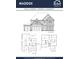 Maddox floor plan showcasing a two-story home with 4 beds, 3 baths, & 2,750 square feet at 174 Pinewood Dr, Covington, GA 30014