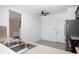 This kitchen boasts stainless appliances and provides access to an adjacent room, enhancing functionality at 195 Finchley Dr, Roswell, GA 30076