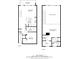 Two-story floor plan featuring a living room, kitchen, primary bedroom, and balcony layout at 747 Ralph Mcgill Ne Blvd # 337, Atlanta, GA 30312