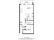 Detailed floor plan showcasing the layout of the living room, kitchen, bathroom, foyer and bedroom at 747 Ralph Mcgill Ne Blvd # 337, Atlanta, GA 30312