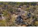 Bird's eye view of a beautiful house nestled in a leafy neighborhood at 1354 Larson Sw Ct, Marietta, GA 30064