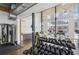 Fitness center with a range of equipment including dumbbells, kettlebells, and a cable machine at 1661 La France Ne St # 102, Atlanta, GA 30307
