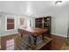 Basement featuring a pool table, hardwood floors and natural light at 612 Kristen Ct, Mcdonough, GA 30252