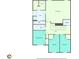 Second-floor plan showcases Primary bedroom, three bathrooms, two additional bedrooms, and a laundry area at 133 Prominence Ct, Canton, GA 30114