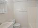 Bathroom featuring a sink, toilet and shower at 2840 Ivy Mill Dr, Buford, GA 30519
