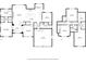 Complete home layout spanning two floors with clearly marked dimensions of rooms and spaces at 525 James Lee Dr, Suwanee, GA 30024