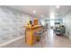 Finished basement area with entertainment games and bar at 161 Dorys Way, Dallas, GA 30157