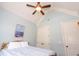 Bright bedroom with vaulted ceiling, large window and closet access at 161 Dorys Way, Dallas, GA 30157