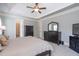 Spacious main bedroom with trey ceilings and large windows at 161 Dorys Way, Dallas, GA 30157
