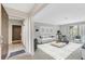 Bright living room featuring a comfortable sofa, modern decor, and abundant natural light at 2390 Lawrenceville Hwy # K, Decatur, GA 30033