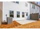 Exterior backyard features a patio and a fenced yard, perfect for outdoor enjoyment at 125 Priestwood Ln, Acworth, GA 30102