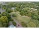 Scenic aerial view of a neighborhood park with mature trees and walking paths at 1286 Calhoun Sw Ter, Atlanta, GA 30314