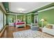 Bright main bedroom with a four-poster bed, neutral palette, and plenty of space at 1820 Buckhead Valley Ne Ln, Atlanta, GA 30324