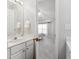 Light and bright bathroom featuring a view to the Primary bedroom at 3182 Mill Springs Cir, Buford, GA 30519