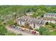 Exterior aerial view showcasing the apartments, parking, and surrounding trees at 320 Park Ridge Cir, Marietta, GA 30068