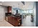 Sleek kitchen with stainless steel appliances and convenient access to the dining area at 3324 Peachtree Ne Rd # 814, Atlanta, GA 30326