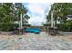 Stylish rooftop patio with comfortable seating and skyline views at 3324 Peachtree Ne Rd # 814, Atlanta, GA 30326