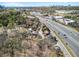 Picturesque aerial view of a neighborhood close to the highway and city skyline at 1734 Summit Glen, Atlanta, GA 30329