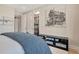 This charming bedroom features neutral walls, ample storage, and delightful decorative accents at 250 4Th St, Fayetteville, GA 30214