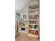 Walk-in pantry with ample shelving for organized storage, maximizing space and convenience in this well-stocked area at 250 4Th St, Fayetteville, GA 30214