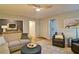 Inviting living room showcasing hardwood floors and contemporary decor at 2593 Abbotts Glen Nw Dr, Acworth, GA 30101