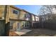 The fenced backyard provides a private space for relaxation and entertainment at 4440 Cedar Bridge Walk, Suwanee, GA 30024