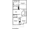 Second floor plan includes owner's suite, loft, two bedrooms, and two bathrooms at 4440 Cedar Bridge Walk, Suwanee, GA 30024