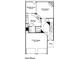 First floor plan featuring kitchen, dining room, great room, 2 car garage, and powder room at 4440 Cedar Bridge Walk, Suwanee, GA 30024