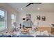 Cozy living area with neutral tones, stylish furnishings, and contemporary artwork enhancing the space at 113 Priestwood Ln, Acworth, GA 30102