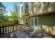 Inviting deck with stylish outdoor seating and a geometric rug, perfect for relaxation at 404 Queensbury Pl, Acworth, GA 30102