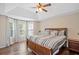 Beautiful main bedroom with bay windows and lots of natural light at 404 Queensbury Pl, Acworth, GA 30102