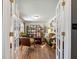 Inviting living room with french doors, hardwood floors, and abundant natural light at 3582 Ontario Ct, Buford, GA 30519