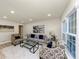 Bright living room with a large window, neutral furniture and decor at 2480 Miriam Ln, Decatur, GA 30032