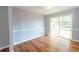 Well-lit dining room with sliding glass doors opening to the outdoors at 2666 Frontier Trl, Atlanta, GA 30341