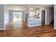 Bright and spacious living area connecting to a modern kitchen and outdoor access at 2666 Frontier Trl, Atlanta, GA 30341