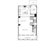 Floor plan includes kitchen, dining room, Gathering room, pantry, and covered porch and deck at 653 Summit Hill Way, Cumming, GA 30040