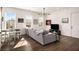 Inviting living room featuring a dining area, contemporary decor, and lots of light at 120 Beardon Se Cir # 2, Atlanta, GA 30316