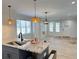 Open-concept kitchen and living area featuring recessed lighting and stainless steel appliances at 121 Thirkield Se Ave, Atlanta, GA 30315