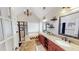 A spacious bathroom features double sinks, granite counters, and a walk-in shower at 7492 Shadburn Ferry Rd, Cumming, GA 30041