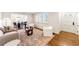 Bright living room featuring hardwood floors and modern furnishings at 1287 University Ne Dr, Atlanta, GA 30306