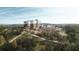 Stunning aerial view of multi-residential buildings nestled within lush greenery and scenic walking paths at 573 Amsterdam Ne Ave, Atlanta, GA 30306