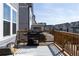 Outdoor patio features a grill and neighborhood views, perfect for outdoor cooking and entertaining at 2736 Bell Se Dr, Smyrna, GA 30080