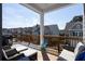 Spacious patio offering great space for outdoor relaxation and entertainment with neighborhood views at 2736 Bell Se Dr, Smyrna, GA 30080