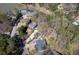 Aerial view of the homes and lush greenery at 116 Myrtle Rd, Woodstock, GA 30189