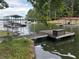 Picturesque boat dock and tranquil lake, perfect for boating and lakeside relaxation at 116 Myrtle Rd, Woodstock, GA 30189