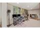 Home office featuring multiple computer monitors, studio monitors and an electric guitar at 4370 Landover Way, Suwanee, GA 30024