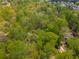 Aerial view showcasing the property's dense tree coverage, providing privacy and natural beauty at 2977 Glover Dr, Cumming, GA 30040