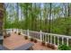 Spacious deck overlooking lush greenery, offering a serene outdoor space at 2977 Glover Dr, Cumming, GA 30040